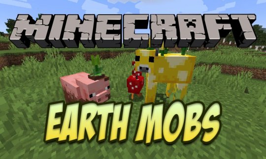 Перейти в новость Мод Earth Mobs 1.20.6/1.19.4 (Добавьте моба из Minecraft Earth)